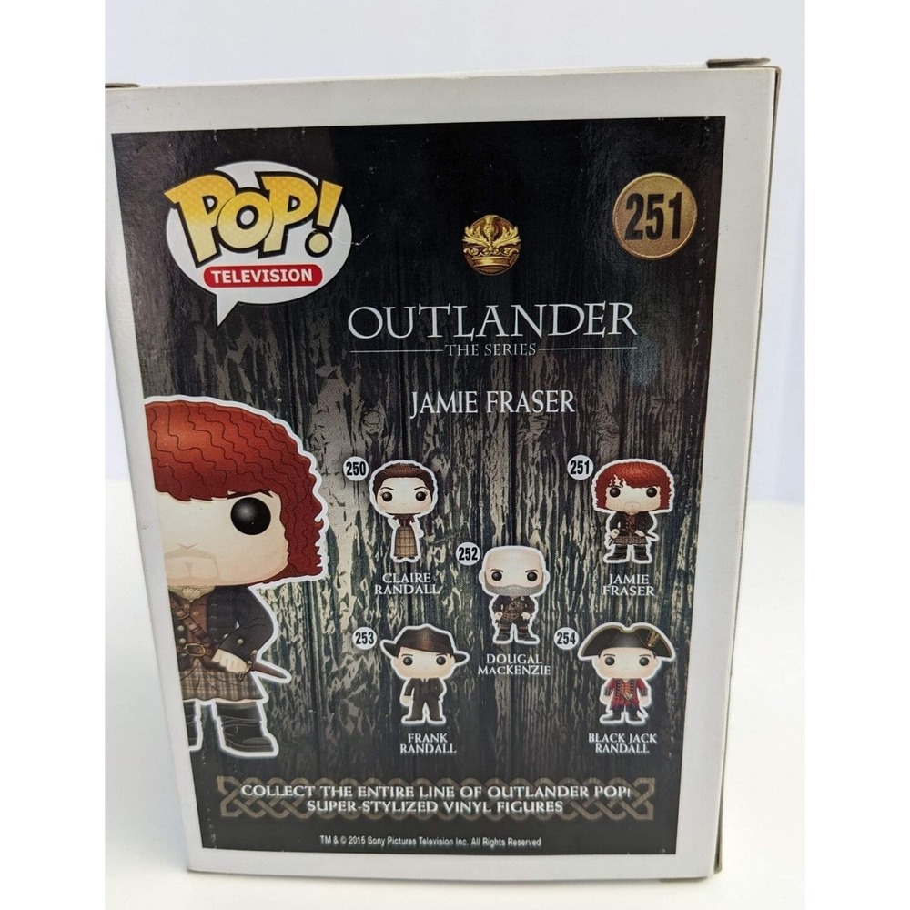 Jaime Fraser Funko pop television outlander series 251. 2015 Sam heughan - Picture 2 of 4